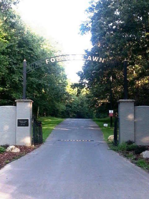 Forest Lawn Cemetery Entrance