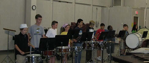 Percussion Camp 2013 3