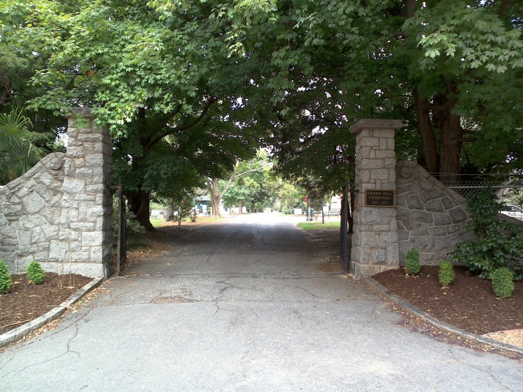 Green Hill Cemetery Gate