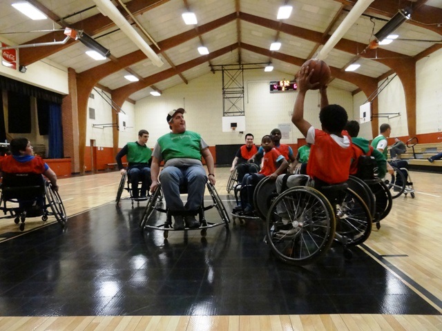 wheelchair basketball