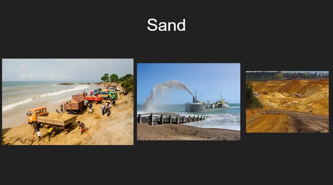 Glass ingredients_sand mining