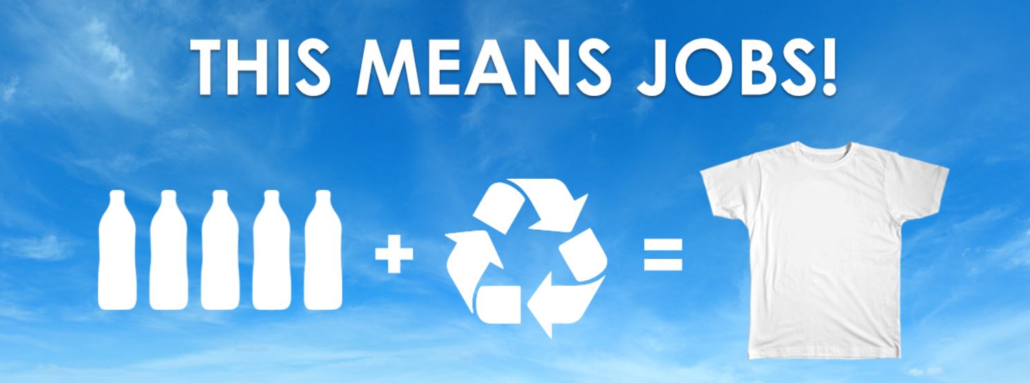 Recycle 2 more Bottles per Week_Create Jobs