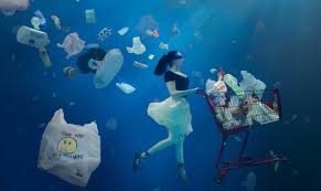 plastic ocean shopper