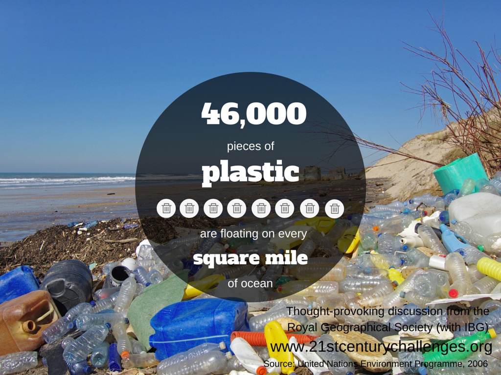 plastic ocean--46,000