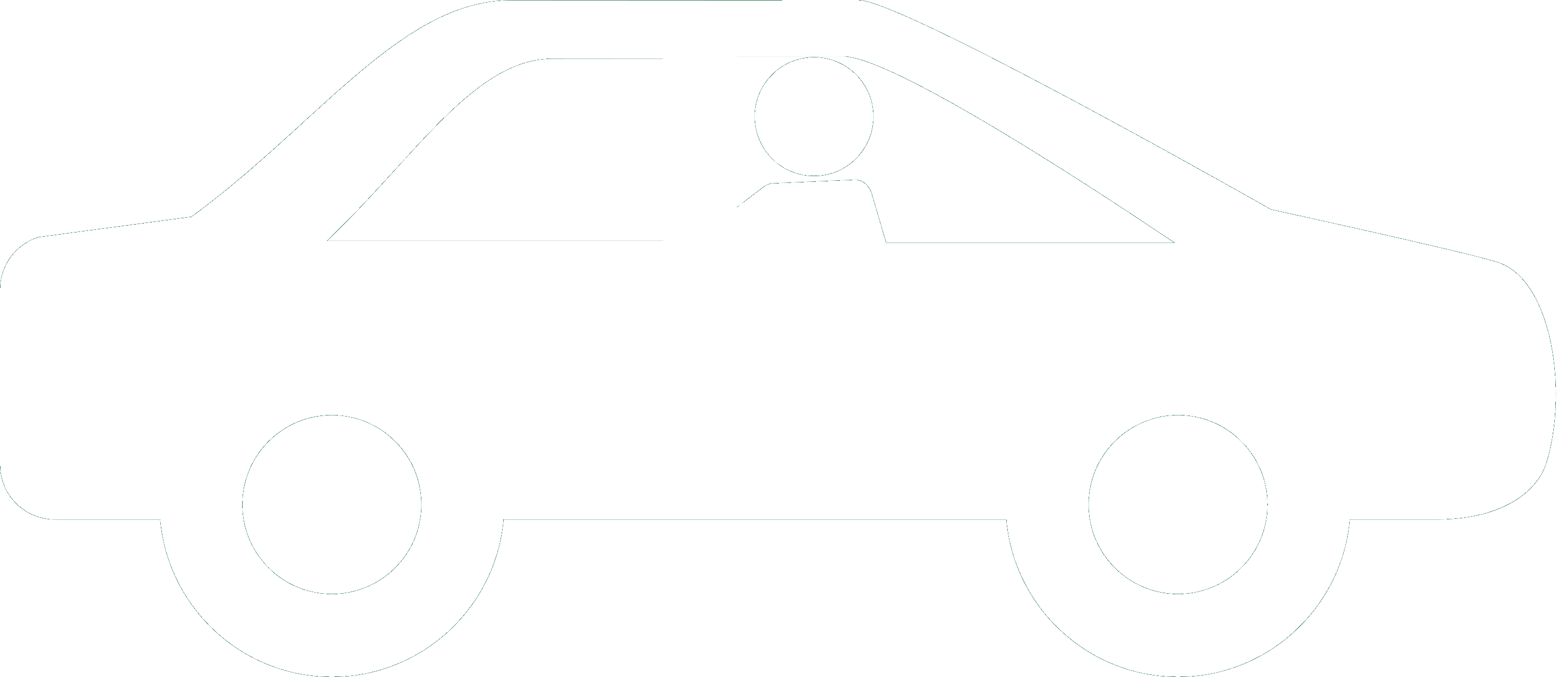 silhouette of car