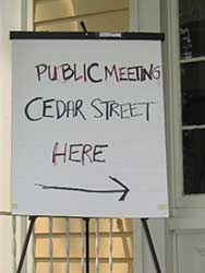 Meeting Sign