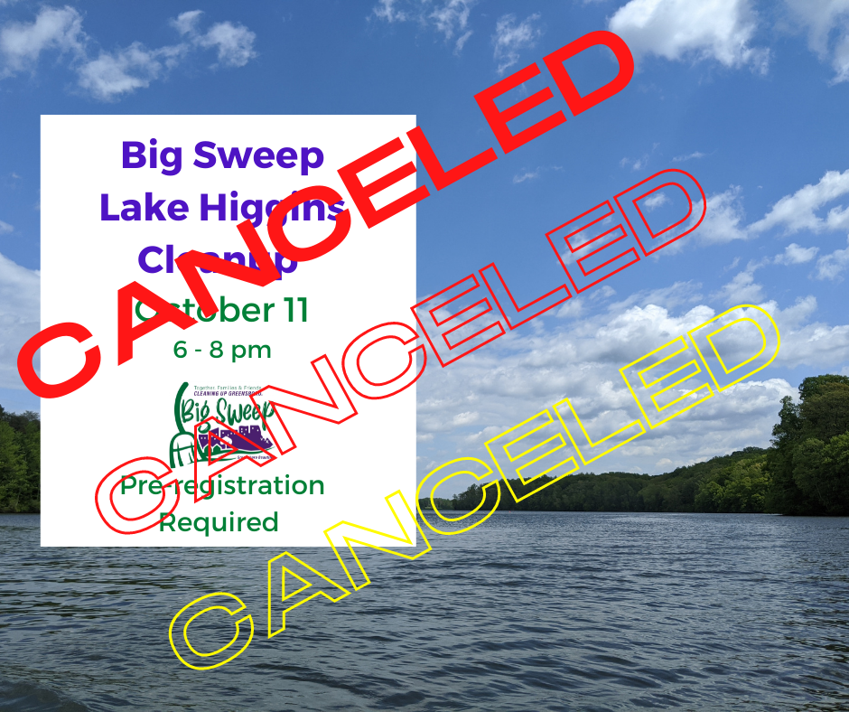 Canceled Website Lake Brandt Cleanup 66  6 - 8 pm 