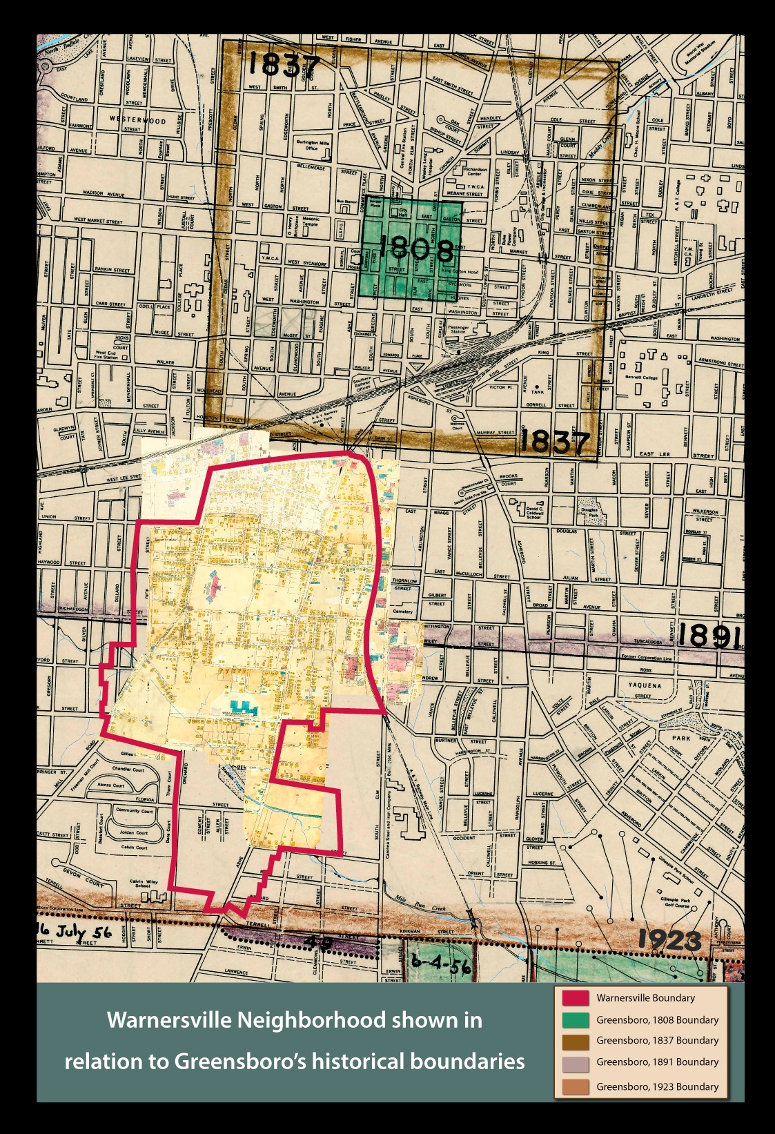 04 - Warnersville Neighborhood Map