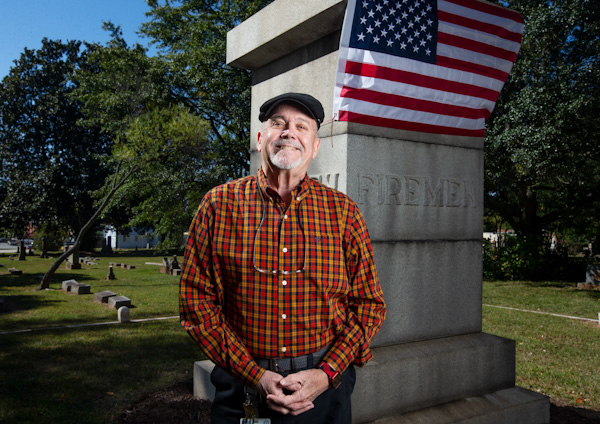 City of Greensboro Cemeteries Superintendent Mike Moye