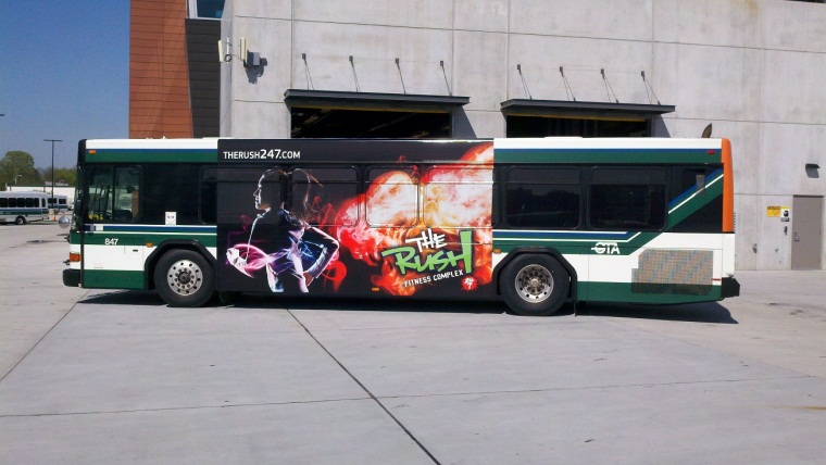 GTA Bus Rush Advertising